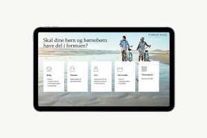 Formuepleje. Design af Powerpoint template. PowerPoint skabelon. Design af PowerPoint Præsentation.