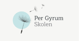 Design af logo og visuel identitet til Per Gyrum Skolen